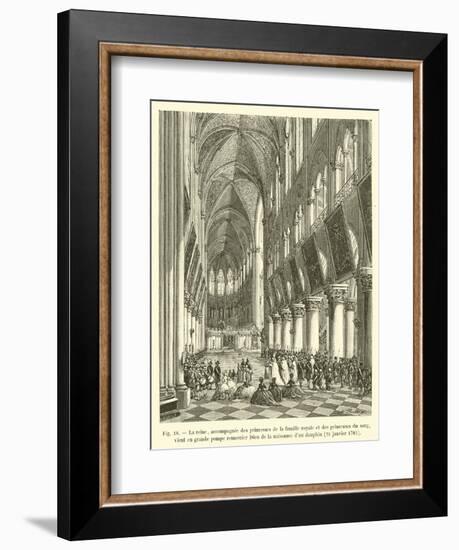 La Reine-null-Framed Giclee Print