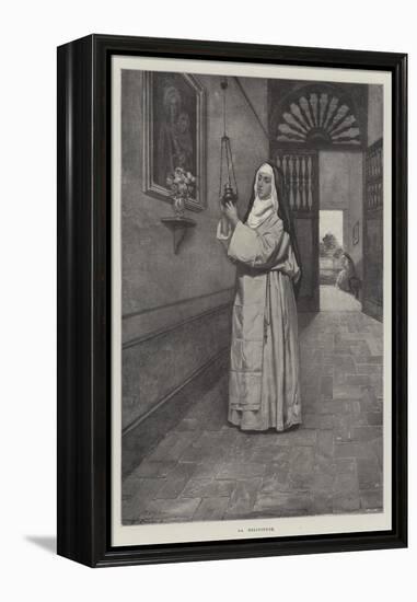 La Religieuse-null-Framed Premier Image Canvas