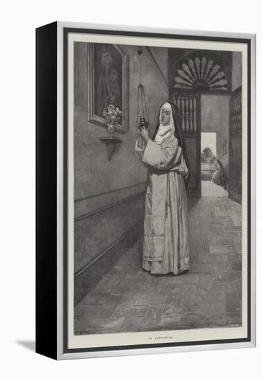 La Religieuse-null-Framed Premier Image Canvas