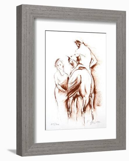 La Rencontre-Fred Jager-Framed Limited Edition