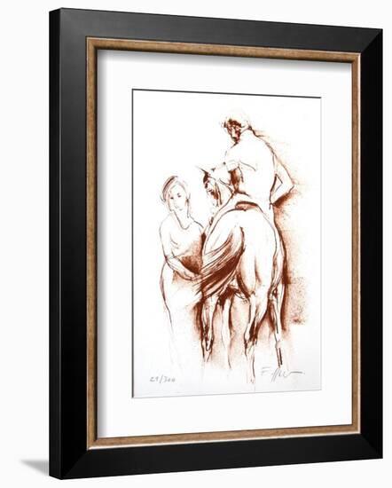 La Rencontre-Fred Jager-Framed Limited Edition