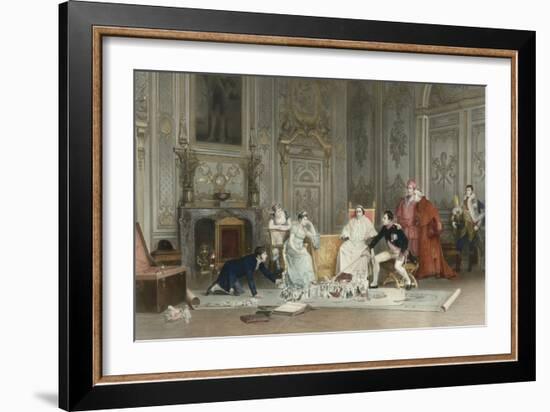 La répétition du sacre-null-Framed Giclee Print