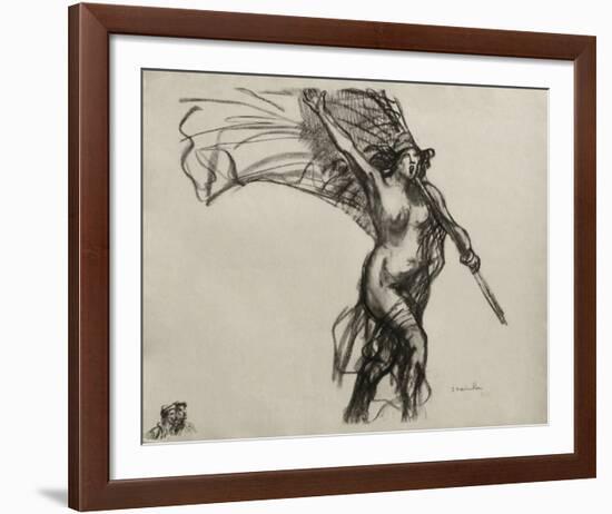 La République nous appelle-Théophile Alexandre Steinlen-Framed Limited Edition