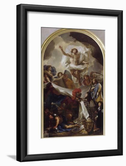 La Résurrection du Christ-Brun Charles Le-Framed Giclee Print