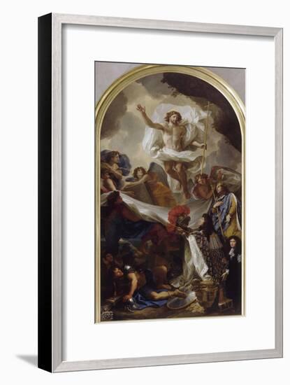 La Résurrection du Christ-Brun Charles Le-Framed Giclee Print