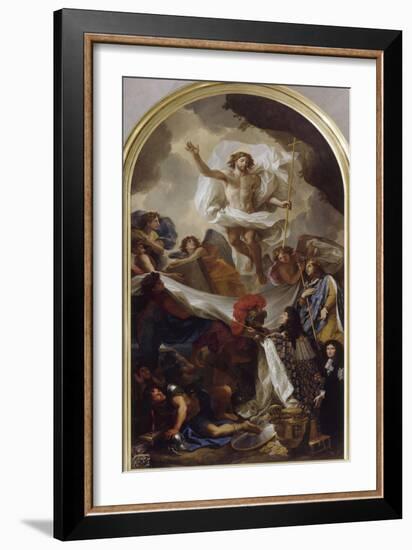 La Résurrection du Christ-Brun Charles Le-Framed Giclee Print