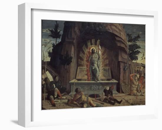 La Résurrection-Andrea Mantegna-Framed Giclee Print