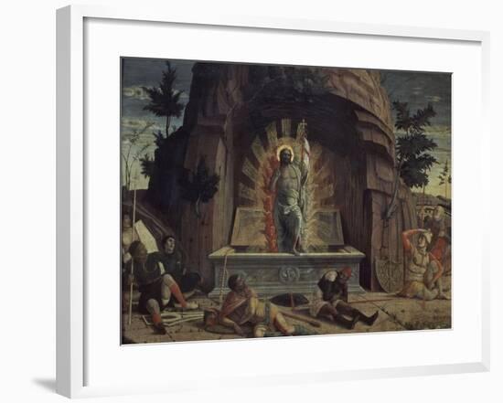 La Résurrection-Andrea Mantegna-Framed Giclee Print