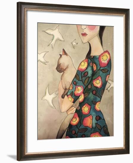 La Reverie-Sylvie Demers-Framed Giclee Print