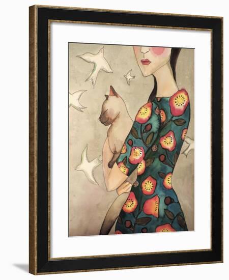 La Reverie-Sylvie Demers-Framed Giclee Print