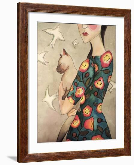 La Reverie-Sylvie Demers-Framed Giclee Print