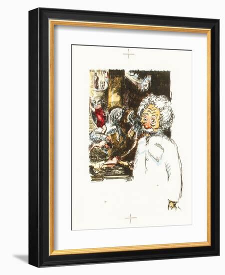 La Révolte des Anges 11 (Suite couleur)-Kees van Dongen-Framed Premium Edition