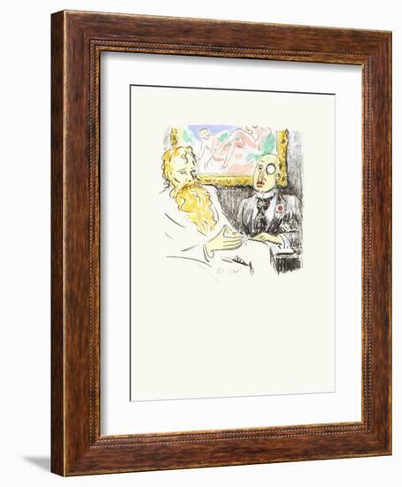 La Révolte des Anges 35 (Suite couleur)-Kees van Dongen-Framed Premium Edition