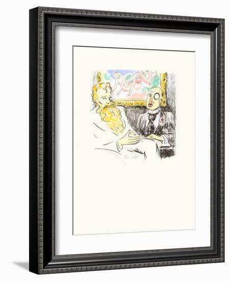 La Révolte des Anges 35 (Suite couleur)-Kees van Dongen-Framed Premium Edition