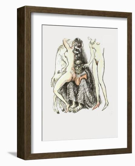 La Révolte des Anges 39 (Suite couleur)-Kees van Dongen-Framed Premium Edition