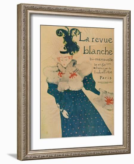 La Revue Blanche, 1895-Henri de Toulouse-Lautrec-Framed Giclee Print