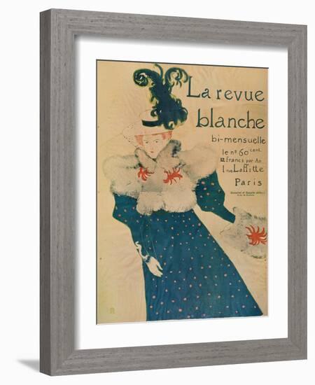 La Revue Blanche, 1895-Henri de Toulouse-Lautrec-Framed Giclee Print