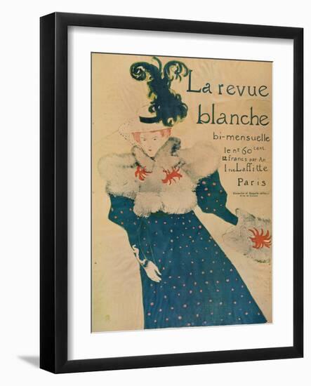 La Revue Blanche, 1895-Henri de Toulouse-Lautrec-Framed Giclee Print