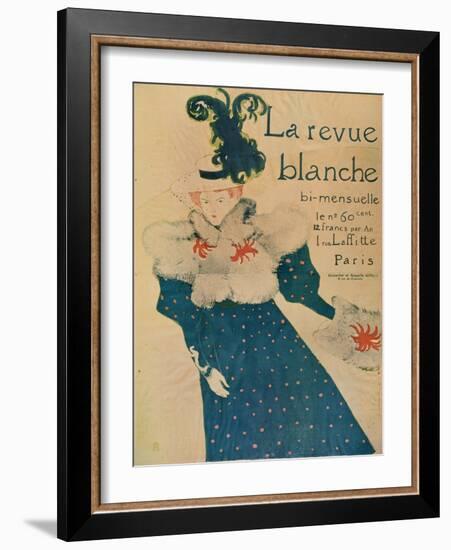 La Revue Blanche, 1895-Henri de Toulouse-Lautrec-Framed Giclee Print