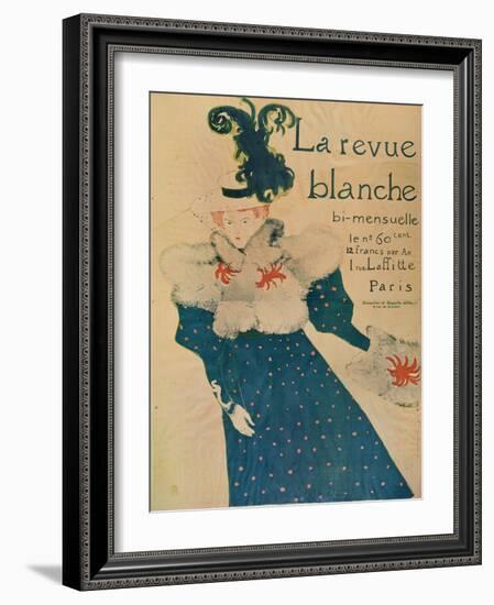 La Revue Blanche, 1895-Henri de Toulouse-Lautrec-Framed Giclee Print