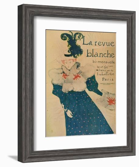 La Revue Blanche, 1895-Henri de Toulouse-Lautrec-Framed Giclee Print