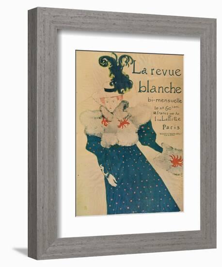 La Revue Blanche, 1895-Henri de Toulouse-Lautrec-Framed Giclee Print