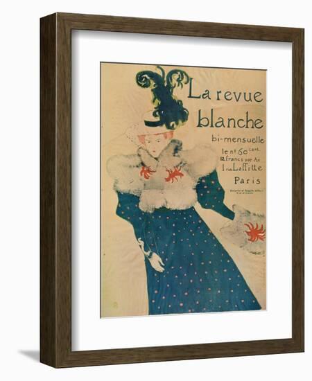 La Revue Blanche, 1895-Henri de Toulouse-Lautrec-Framed Giclee Print