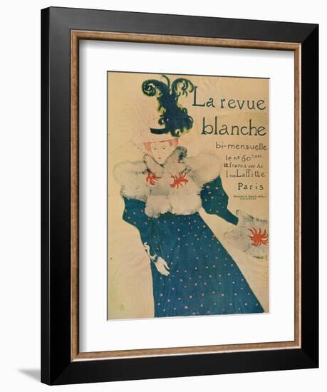 La Revue Blanche, 1895-Henri de Toulouse-Lautrec-Framed Giclee Print