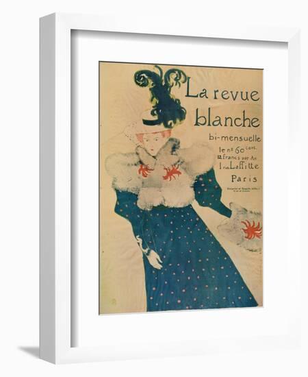 La Revue Blanche, 1895-Henri de Toulouse-Lautrec-Framed Giclee Print