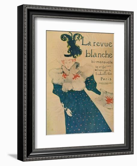 La Revue Blanche, 1895-Henri de Toulouse-Lautrec-Framed Giclee Print