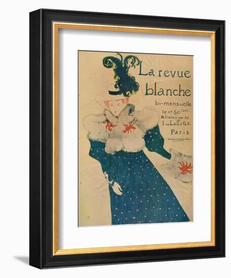 La Revue Blanche, 1895-Henri de Toulouse-Lautrec-Framed Giclee Print