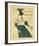 La Revue blanche-Henri de Toulouse-Lautrec-Framed Giclee Print