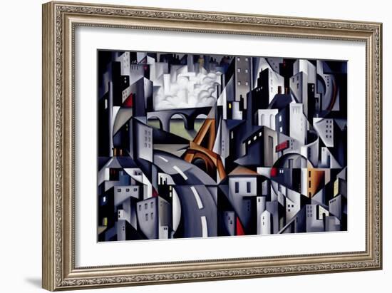 La Rive Gauche, 2002-Catherine Abel-Framed Giclee Print