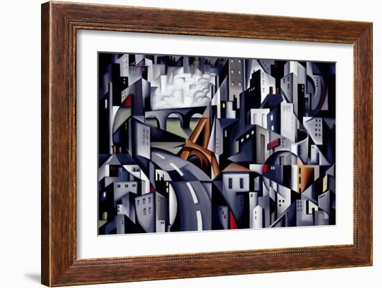 La Rive Gauche, 2002-Catherine Abel-Framed Giclee Print