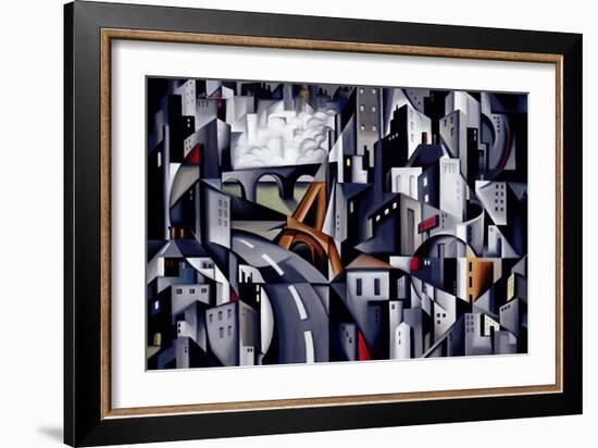 La Rive Gauche, 2002-Catherine Abel-Framed Giclee Print