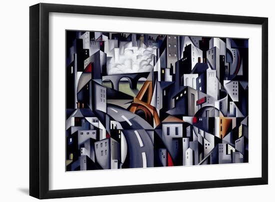 La Rive Gauche, 2002-Catherine Abel-Framed Giclee Print