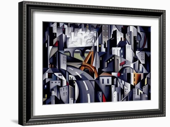 La Rive Gauche, 2002-Catherine Abel-Framed Giclee Print