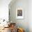 La Robe Violette et Anemones-Henri Matisse-Framed Art Print displayed on a wall