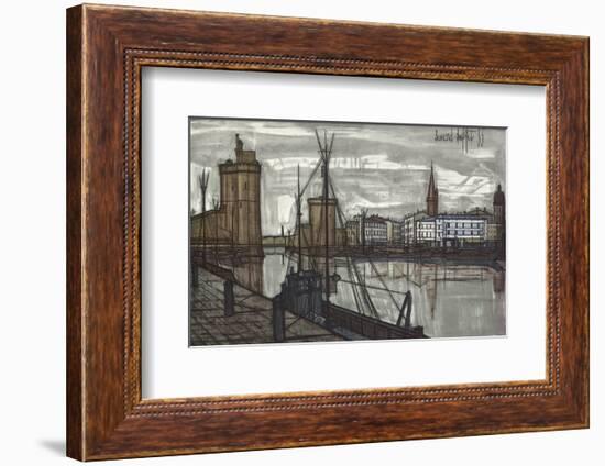 La Rochelle-Bernard Buffet-Framed Art Print