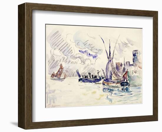 La Rochelle-Paul Signac-Framed Giclee Print