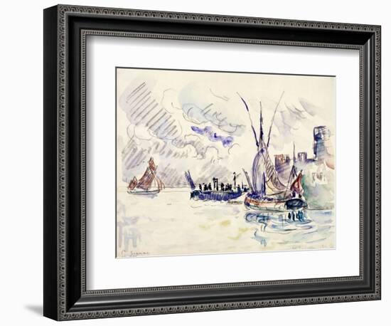 La Rochelle-Paul Signac-Framed Giclee Print