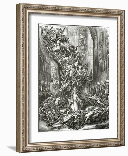 La Ronde Du Sabbat,19th Century-Louis Boulanger-Framed Giclee Print