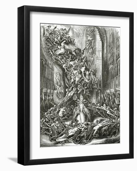 La Ronde Du Sabbat,19th Century-Louis Boulanger-Framed Giclee Print