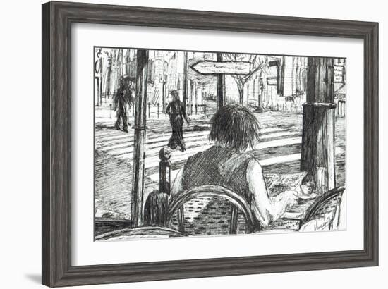 La Rotonde - Paris, 2003-Vincent Alexander Booth-Framed Giclee Print