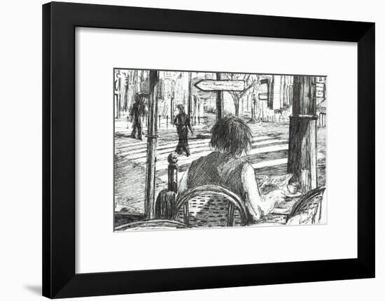 La Rotonde - Paris, 2003-Vincent Alexander Booth-Framed Giclee Print