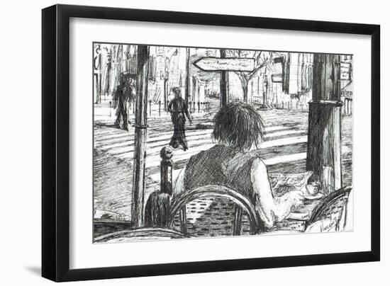 La Rotonde - Paris, 2003-Vincent Alexander Booth-Framed Giclee Print