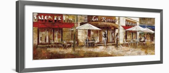 La Rotonde-Noemi Martin-Framed Art Print