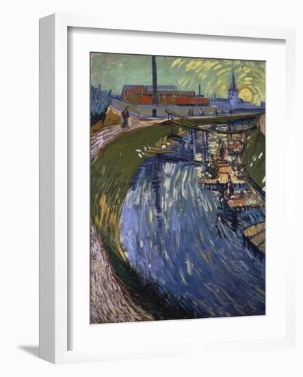 La Roubine Du Roi, 1888-Vincent van Gogh-Framed Giclee Print