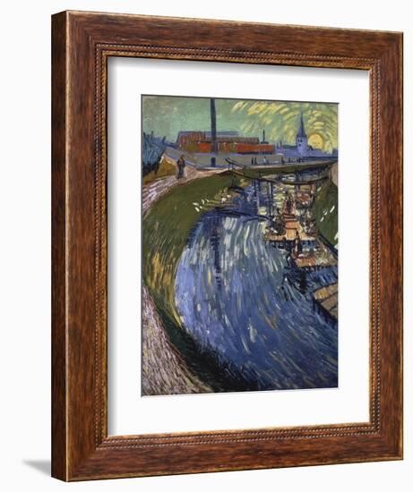 La Roubine Du Roi, 1888-Vincent van Gogh-Framed Giclee Print