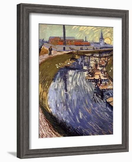 La Roubine du Roi, c.1888-Vincent van Gogh-Framed Giclee Print